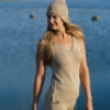 Knitted short pants “Poco” - beige