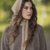 Cotton lace triangle headscarf “Lacy” - colour choice