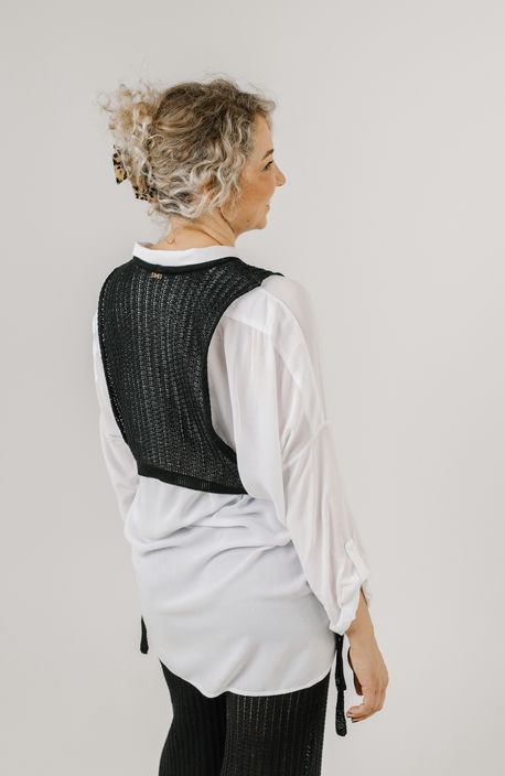 Cotton lace vest “Ivy” - Colour Choice - Image 4